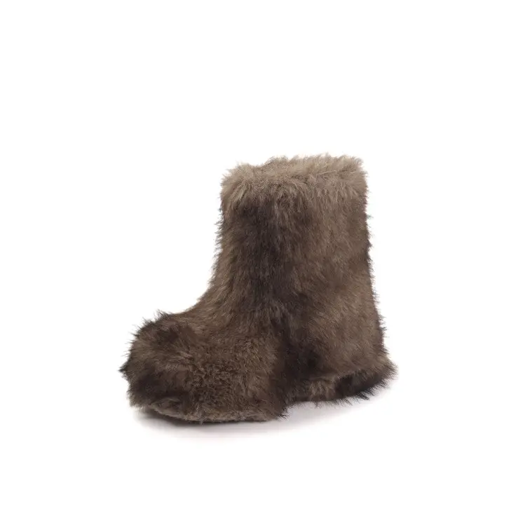 China Rabbit Fur Snow Boots: Genuine Leather & Slip-Resistant Manufacturer, Companies