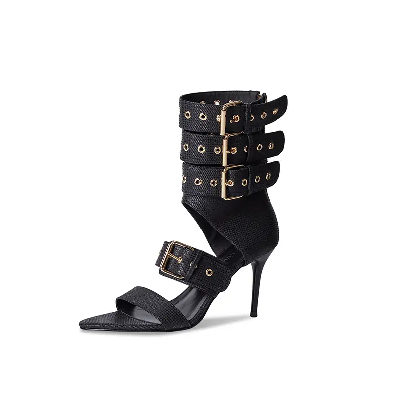 OEM 2025 Club Style Studded Stiletto Sandals for Women Manufacturers, Quotes