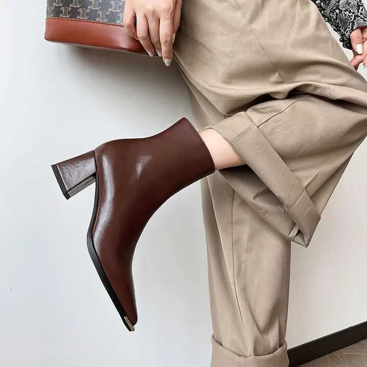 Leather Ankle Boots 16