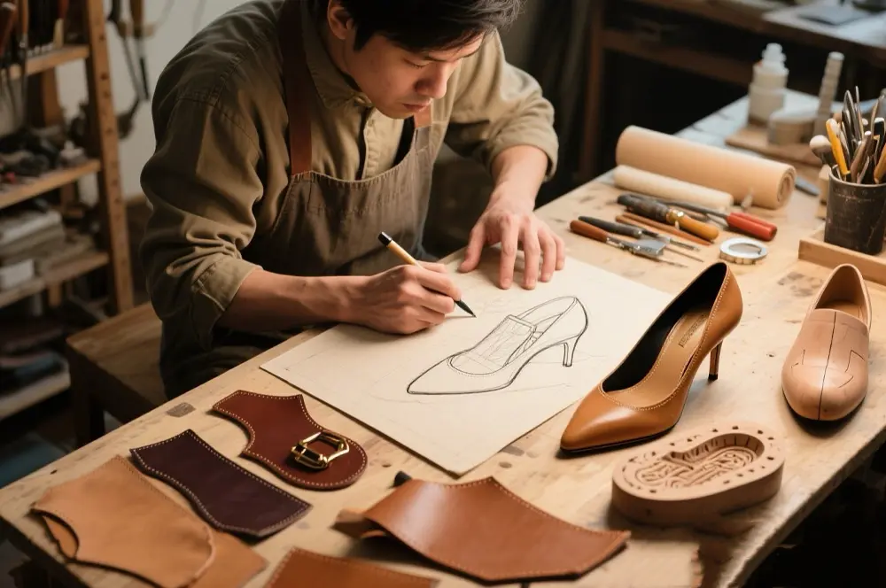 Step 2 Design and Sampling - Q.L. CODEX Footwear OEM ODM