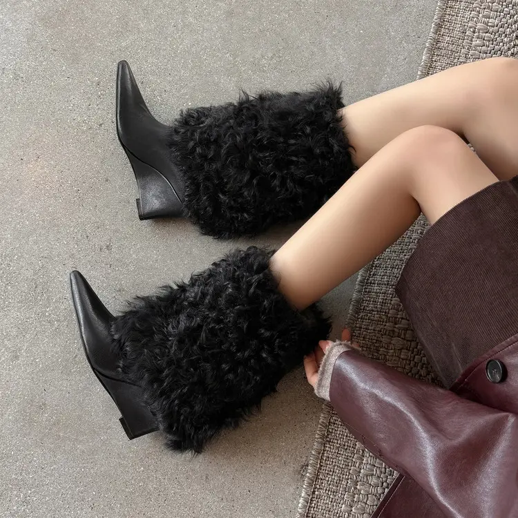 Wedge Heel Boot View 4