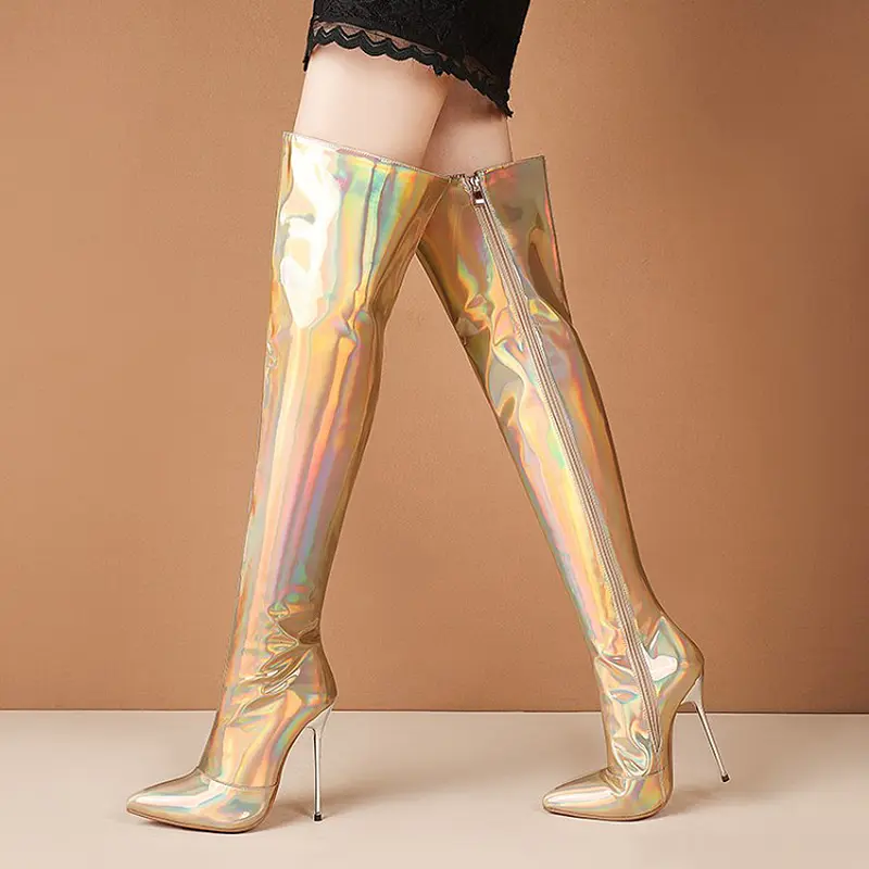 OEM Sexty Women Over the Knee High Heel Party Boots Factories, Exporters