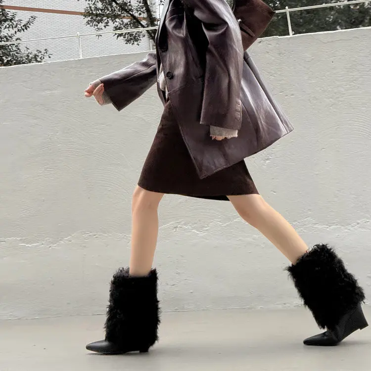 Wedge Heel Boot View 6