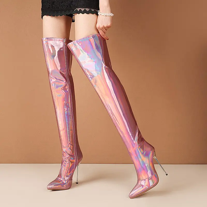 OEM Sexty Women Over the Knee High Heel Party Boots Factories, Exporters