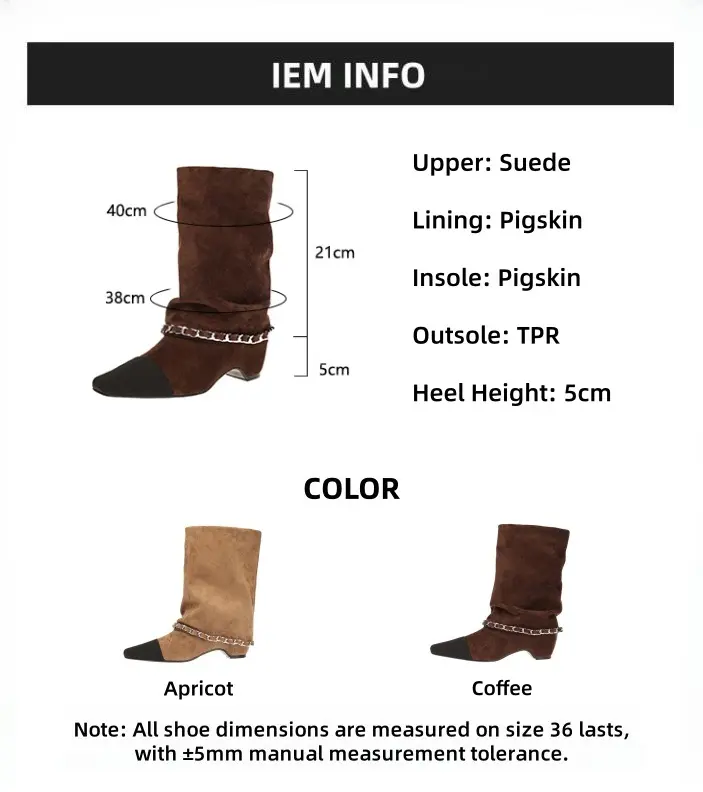 Suede Boots Display