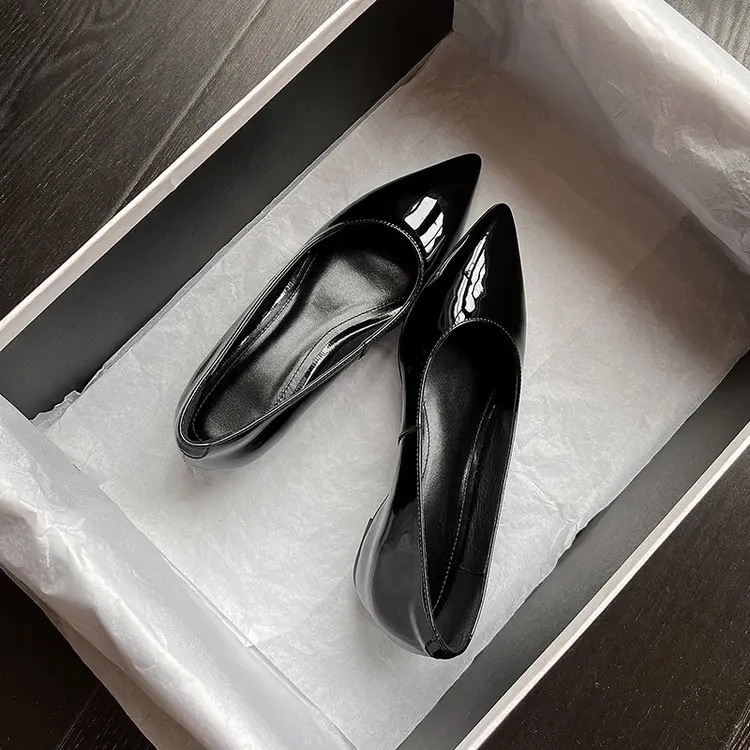 Best 4CM Hidden Heel Mary Jane Pumps Detachable Ankle Strap Glitter Manufacturer, Exporter