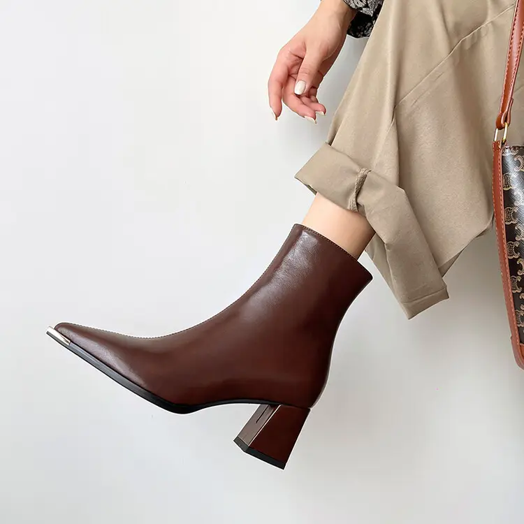 Leather Ankle Boots 14