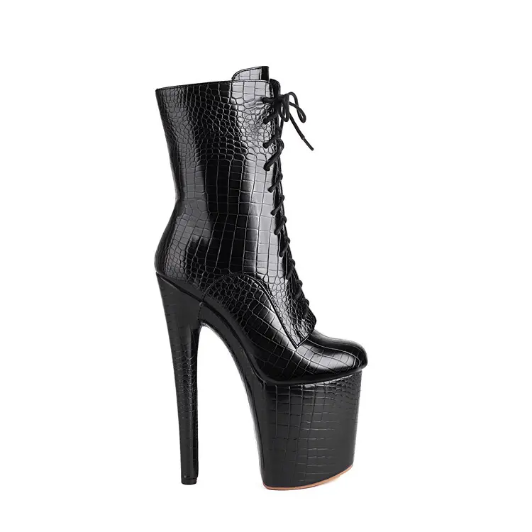 Wholesale 20CM Platform Stiletto Boots for Nightclub