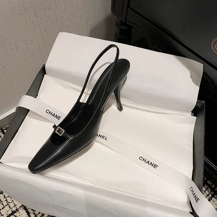 Pointed Toe Slingback Stiletto 3