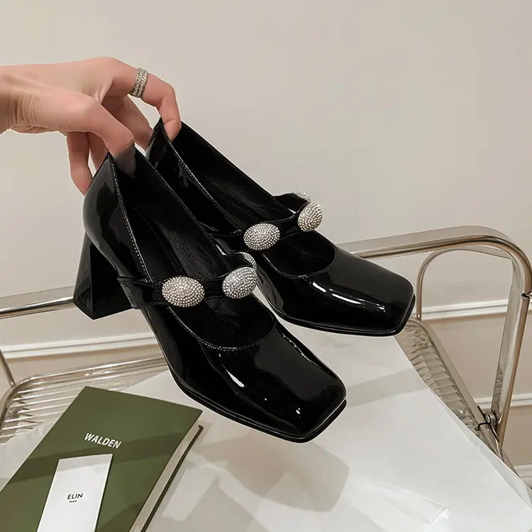 ODM Patent Leather Mary Jane Pumps Manufacturer for Weddings Factory, Products