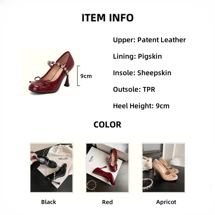 Western Square Toe Chunky Heel Ankle Boots Fleece-Lined