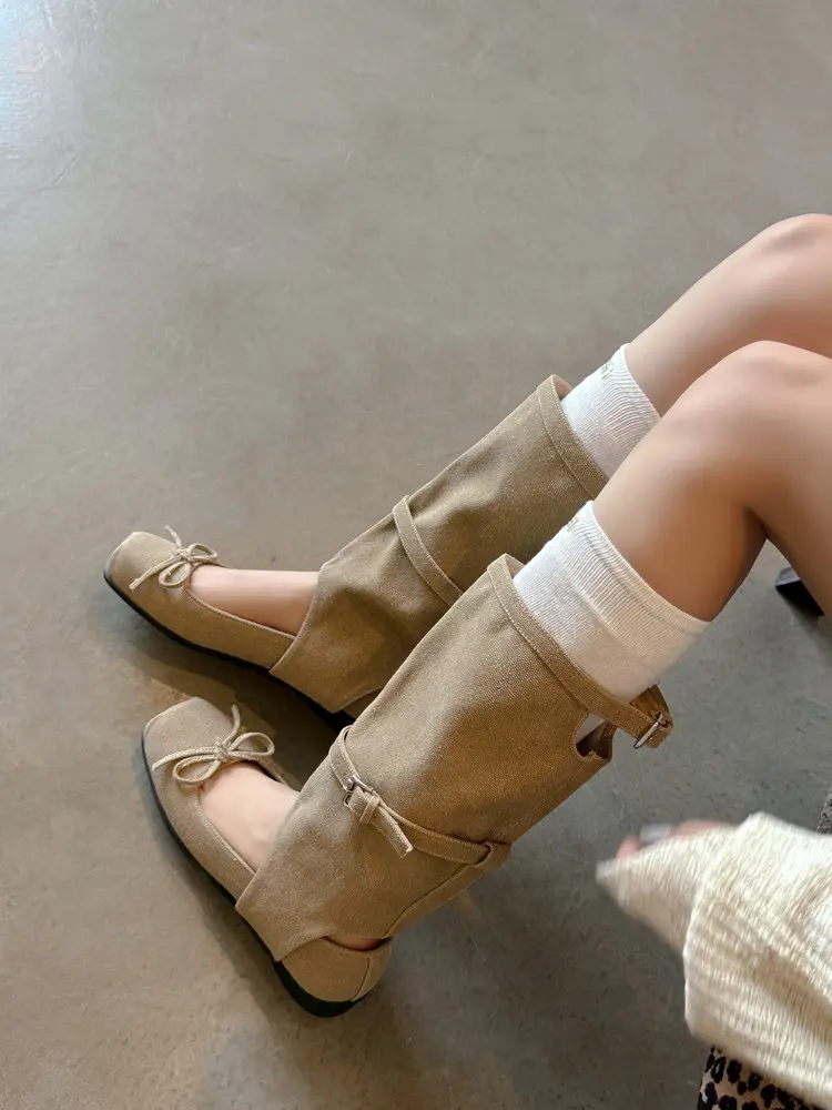 Mid-calf Boots f9006 detailed view 29