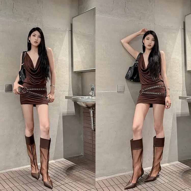 OEM Mesh Knee-High Summer Boots 1