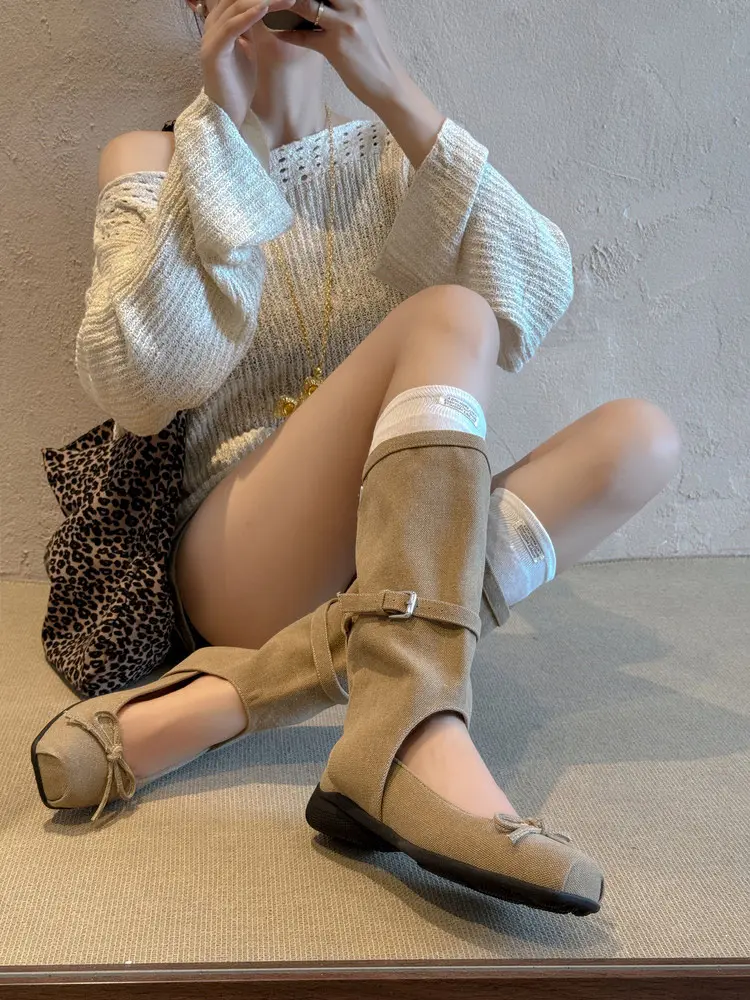 Mid-calf Boots f9006 detailed view 35