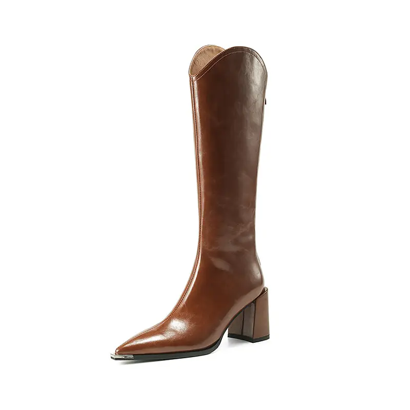 Discount Metal Toe Knee Custom Riding Boots Manufacturer, Supplier