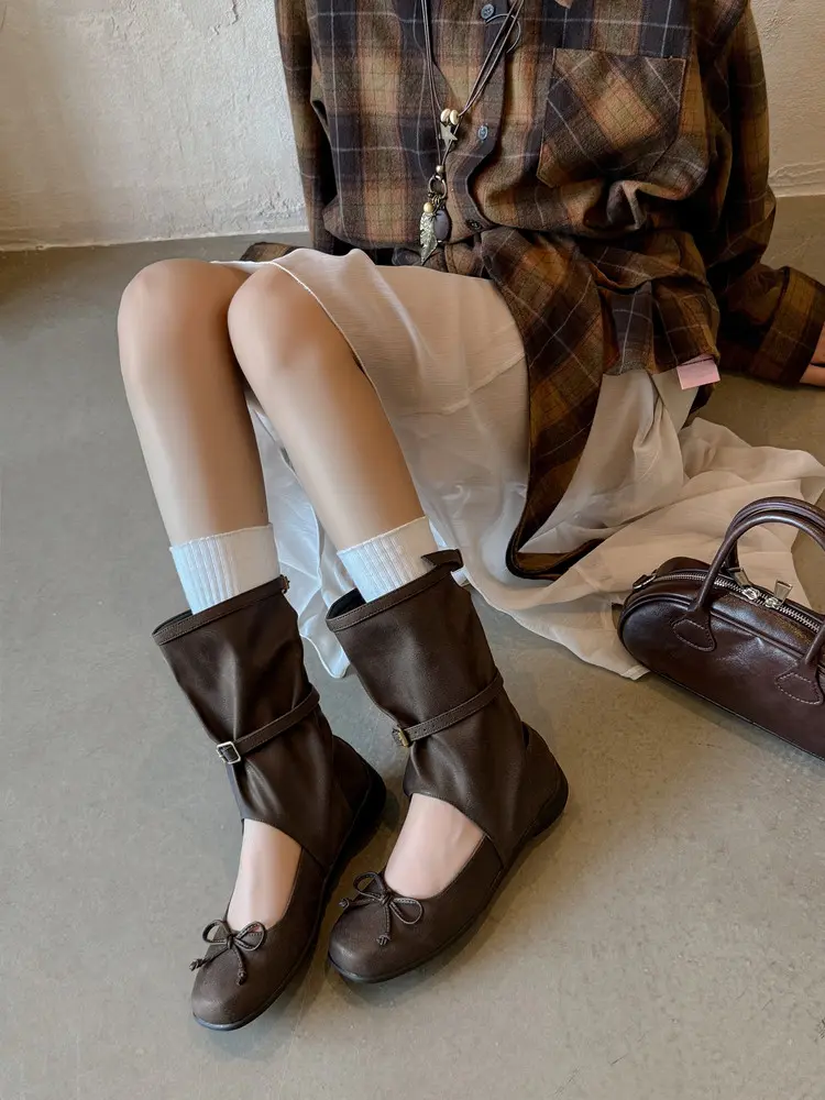 Mid-calf Boots f9006 detailed view 21