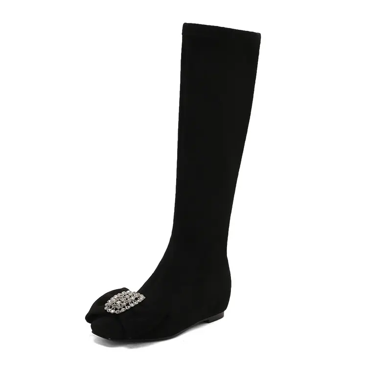 Custom Stretch Velvet Boots with Bulk Customization Hidden Lift Pricelist, Products