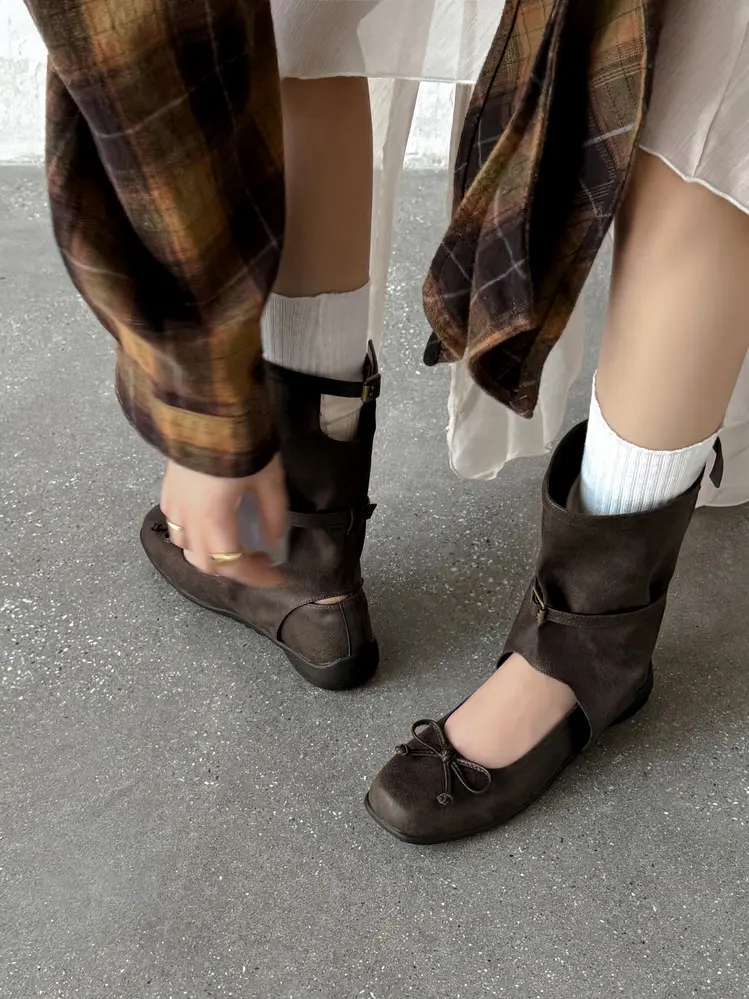 Mid-calf Boots f9006 detailed view 22