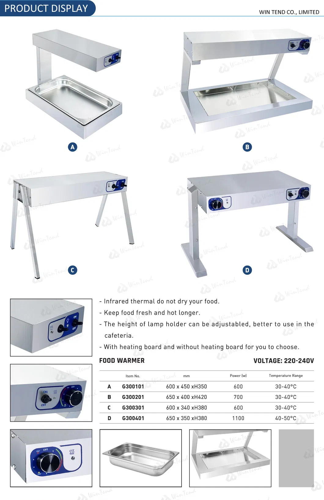 Buffet Table Heating Station 2