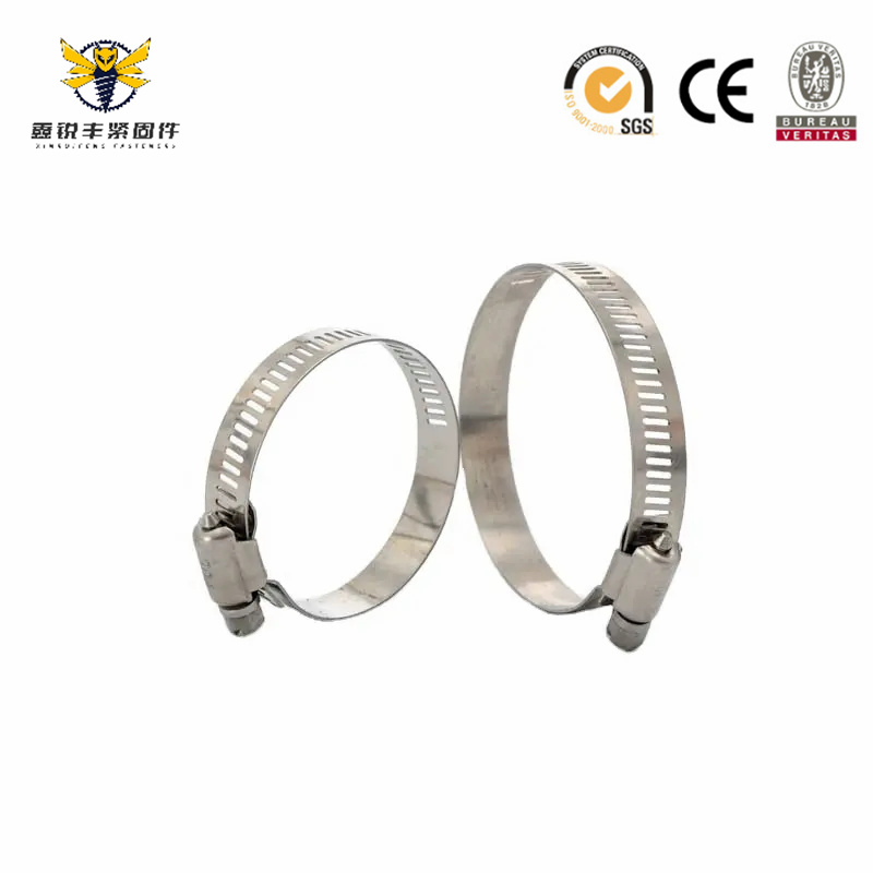 Hardware German Type Hose Clamp Lamps Stainless Steel Heavy Duty Clamp
