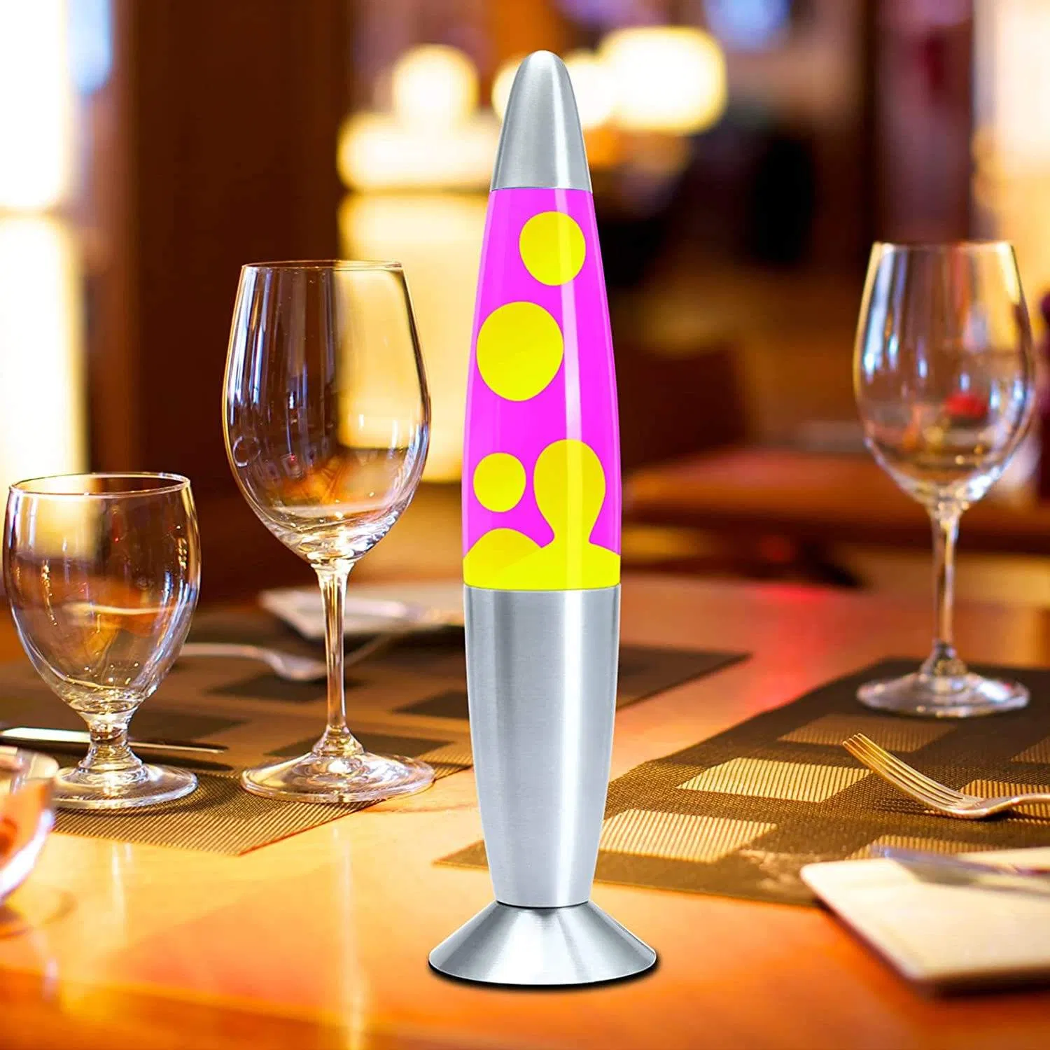 Wholesale Indoor Beautiful Wax Rocket Table Lamps Nordic Lava Lamp