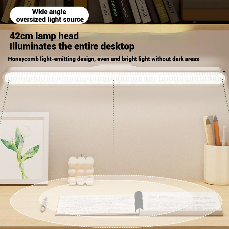 Morch USB Charging Remote Control Three Color Temperatures 120oma LED Study Desk Lamp Portable Magnetic Reading Table Lamp