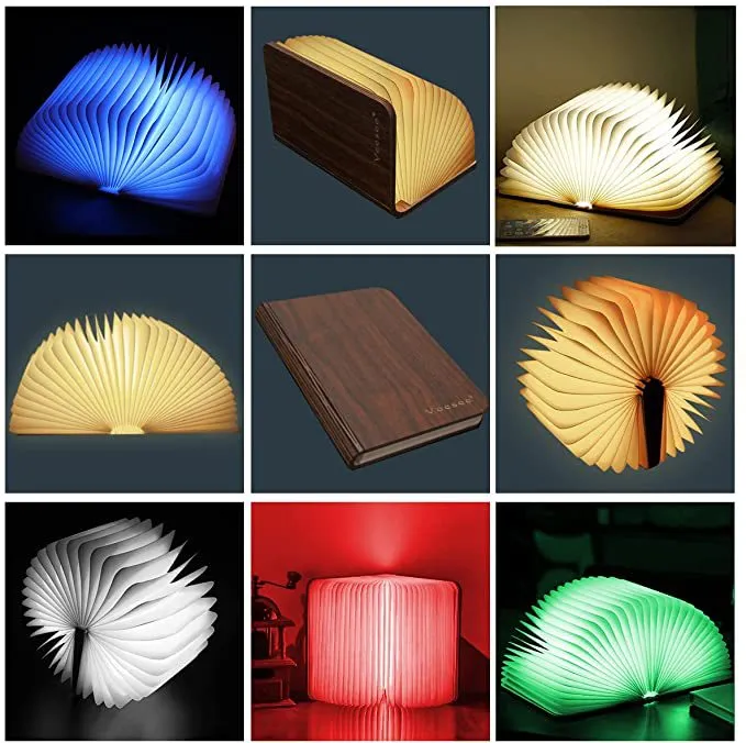 Foldable Book Lamp