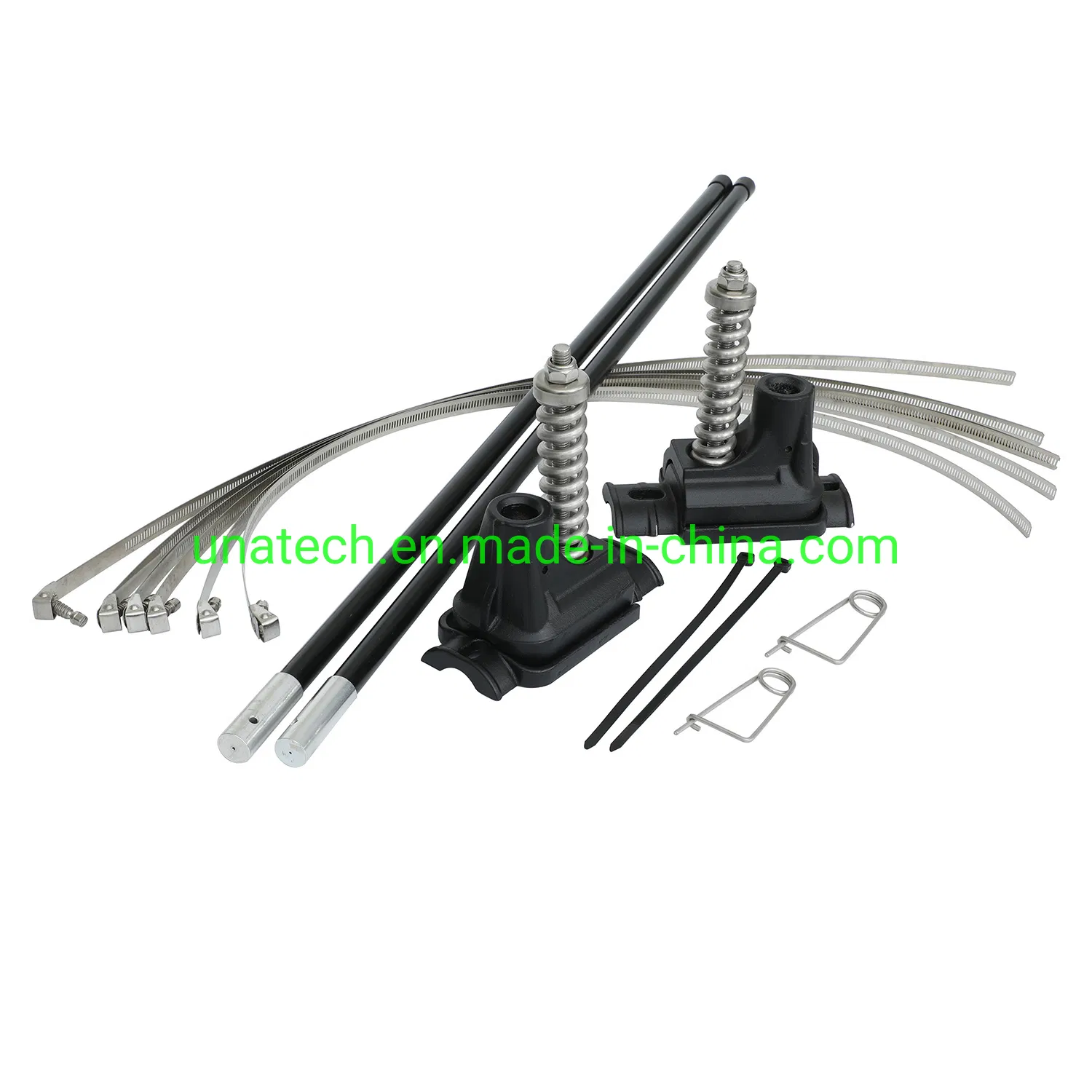 Metal Street Light Pole Advertising Promotion Banner Clamp