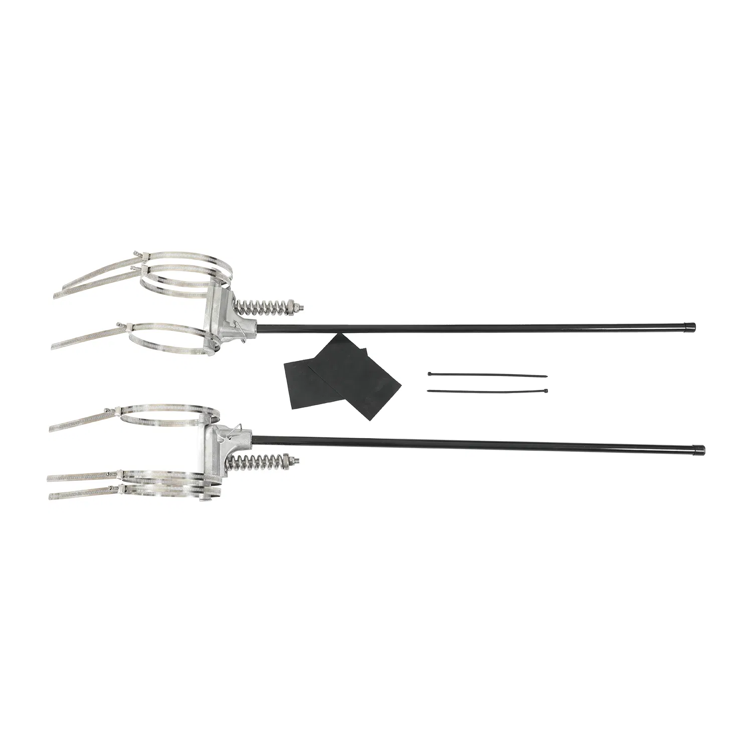 Outdoor Street Post Advertising Campaign Banner Bracket Clamp