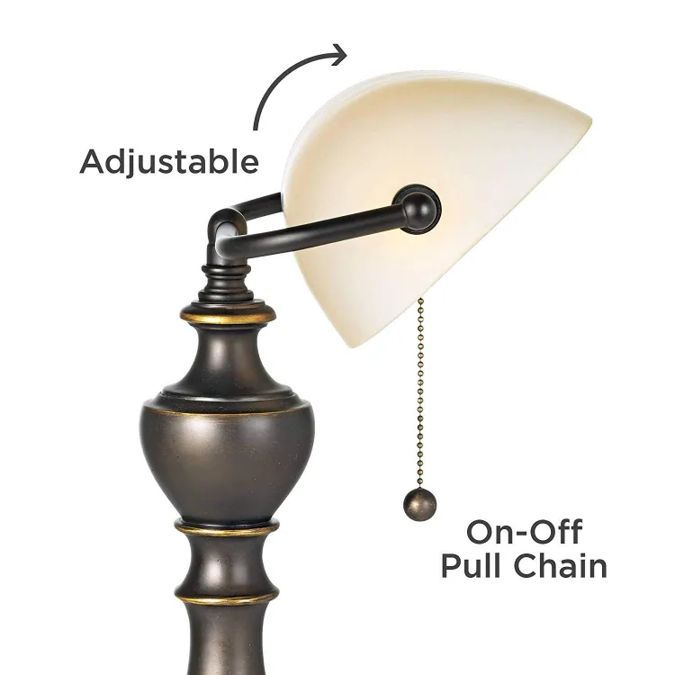 M-1097 Banker Lamp Detail 3