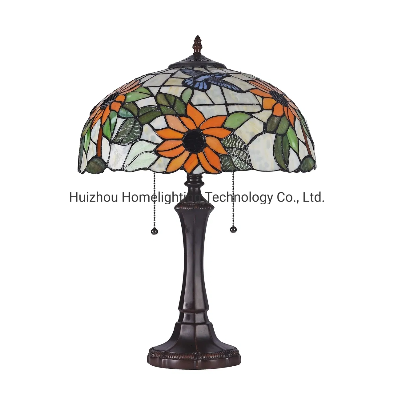 Jlt-1622 Stained Glass Tiffany Table Lamp