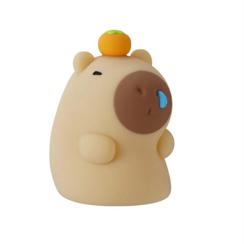 Cuddly Silicone Children Indoor Sensor LED Silicone Pat Animal Night Light