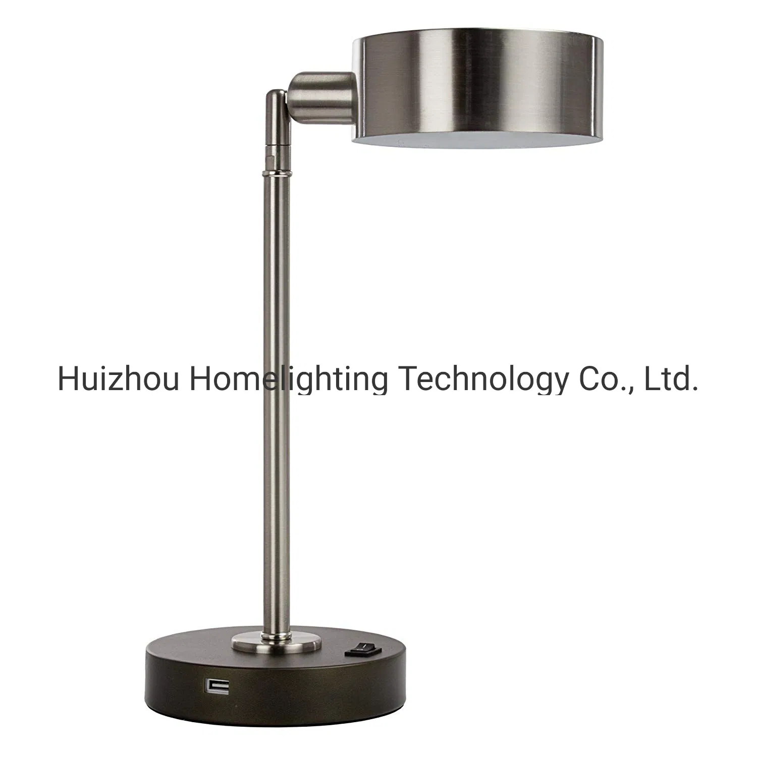 Ajustable Head Task Table Desk Lamp with Quick Charging USB Port Hospitality-Grade LED Desk Lampsfor Hotel Rooms