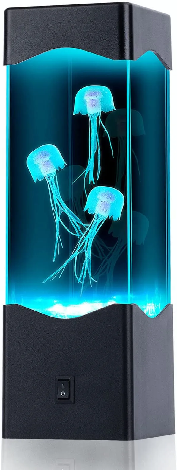 Gifts Table Room Aquarium Lava Night Light LED Jelly Fish Lamp