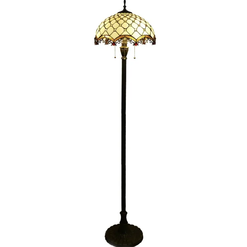 Modern Tiffany LED Floor Lamp Detail 1