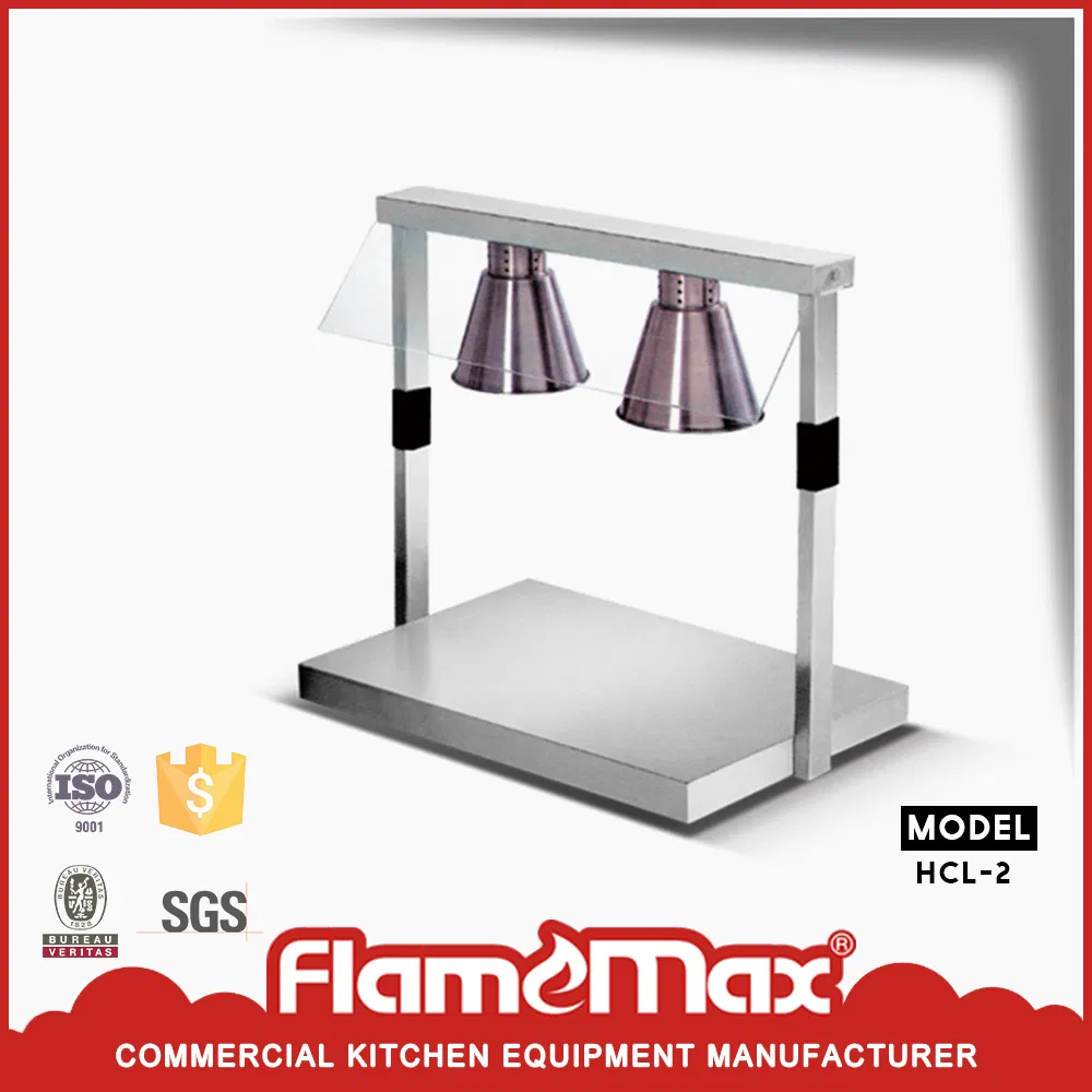 HCl-2e 2-Head Buffet Warming Lamp for Food Display (economical)