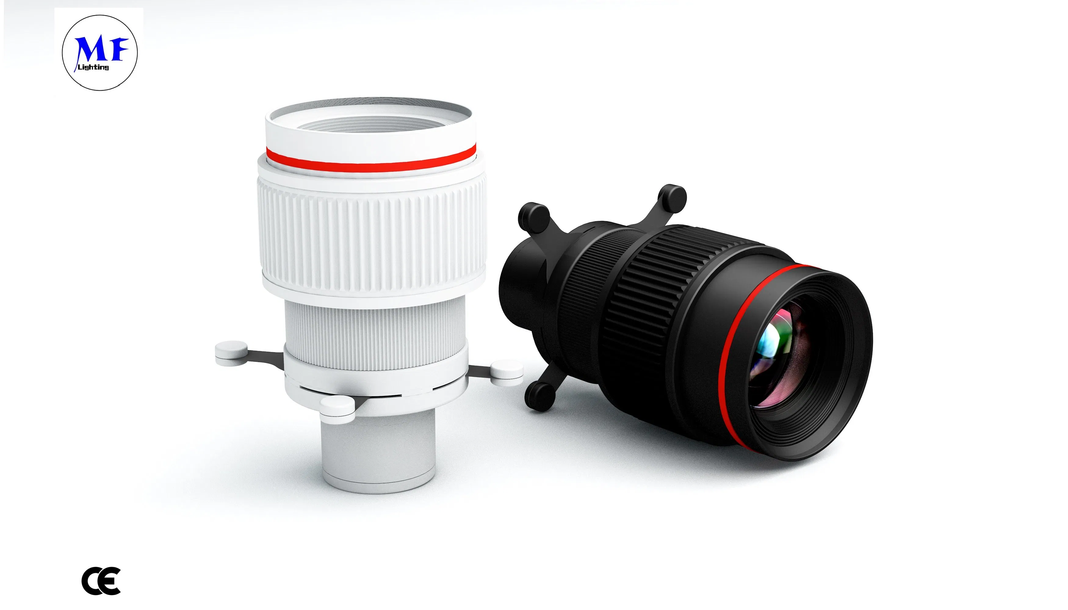 Factory Price Optical-Grade Variable Aperture Dimmable Shapeable Projection Track Light for Logo Projection and Architect