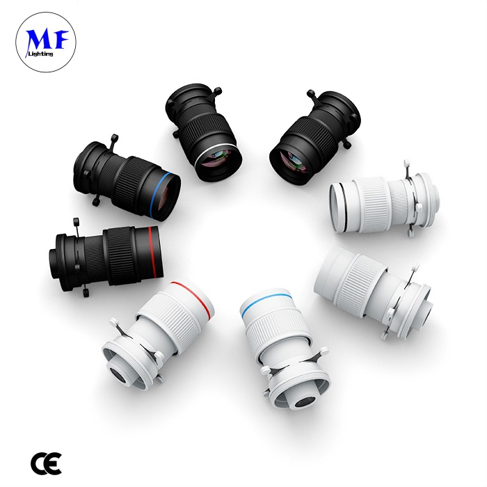 Factory Price Optical-Grade Variable Aperture Dimmable Shapeable Projection Track Light for Logo Projection and Architect