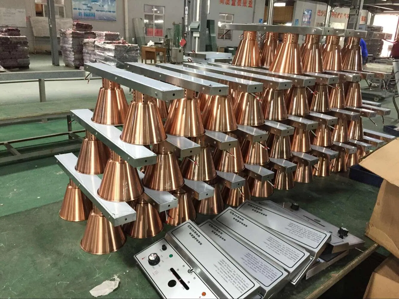 HCl-2e 2-Head Buffet Warming Lamp for Food Display (economical)