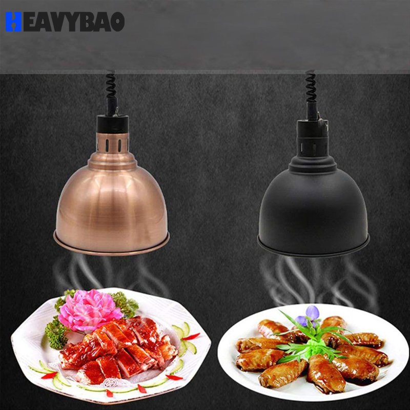 Heavybao Cafeteria Catering Buffet Metal Restaurant Hanging Retractable Heat Lamps