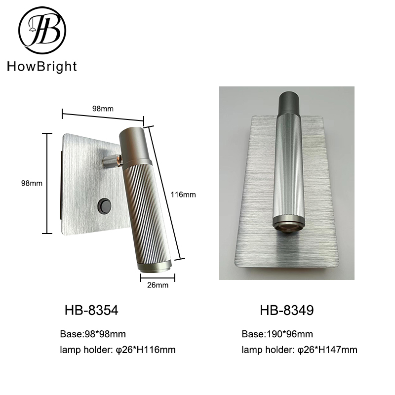 Flexible Folding Recessed Mounted Lamp 3W Swinging Arm LED Reading Wall Light