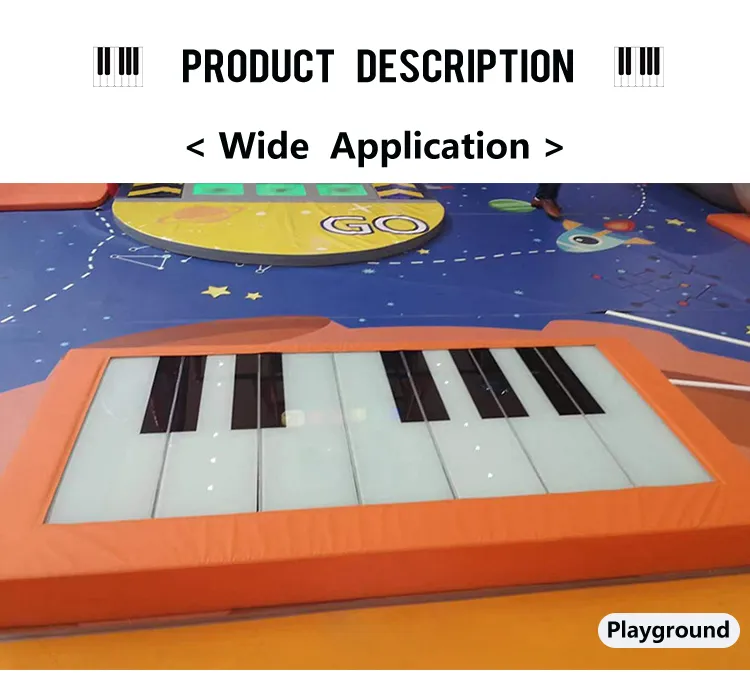 LED Piano Floor Tile