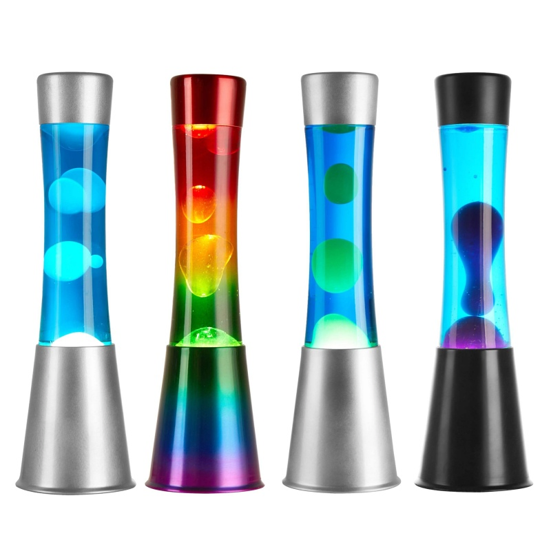 Rainbow Motion Lava Lamp: Retro Liquid Night Light for Bedroom
