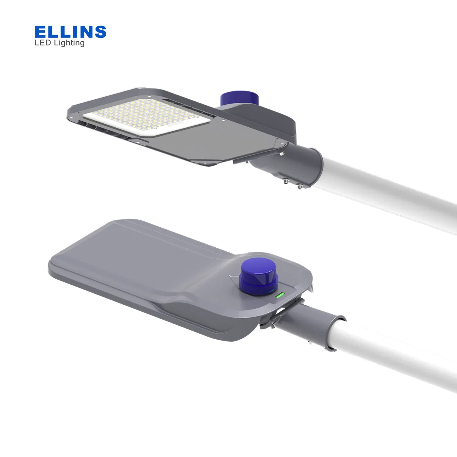 200 Watts IP66 Ik08 Rated 160lm/W LED Street Lights Roadway Lamps with Photocell Sensor