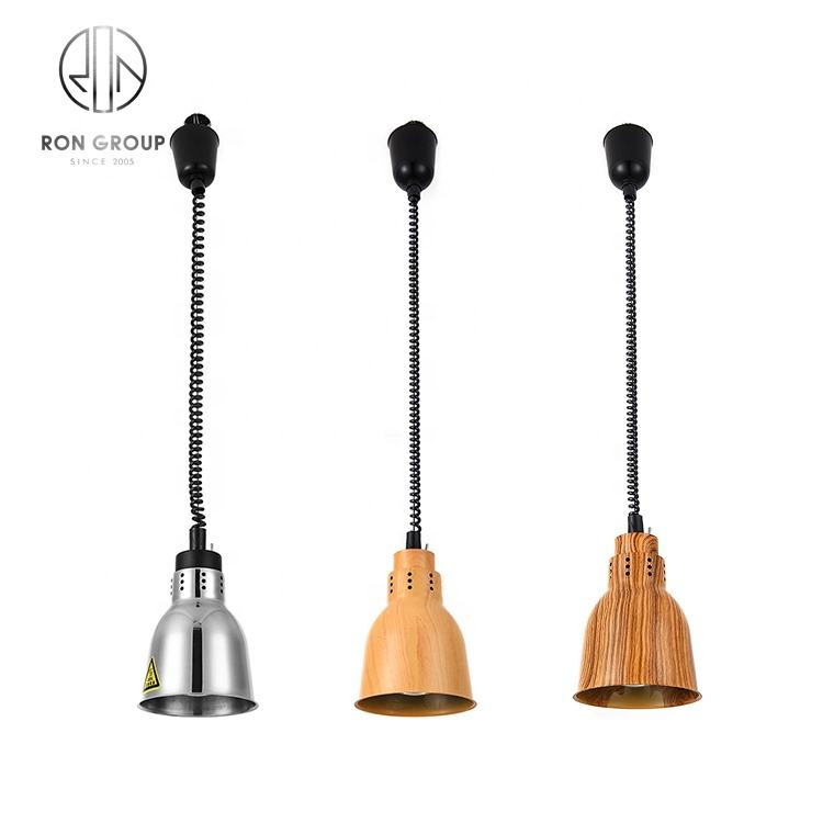 Food Warming Light Electric Buffet Infrared Warm Hanging Heater Lamp