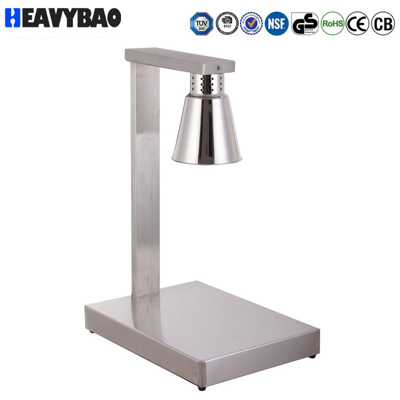 Heavybao Top Class High Quality Stainless Steel Kitchen Buffet Aliment Food Heat Lamp