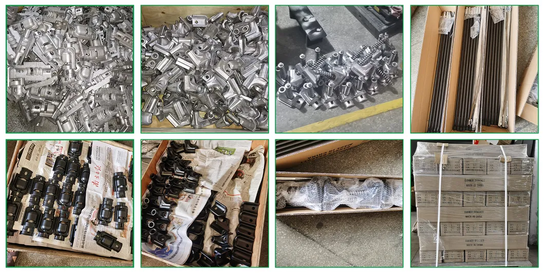 Metal Street Light Pole Advertising Promotion Banner Clamp Production