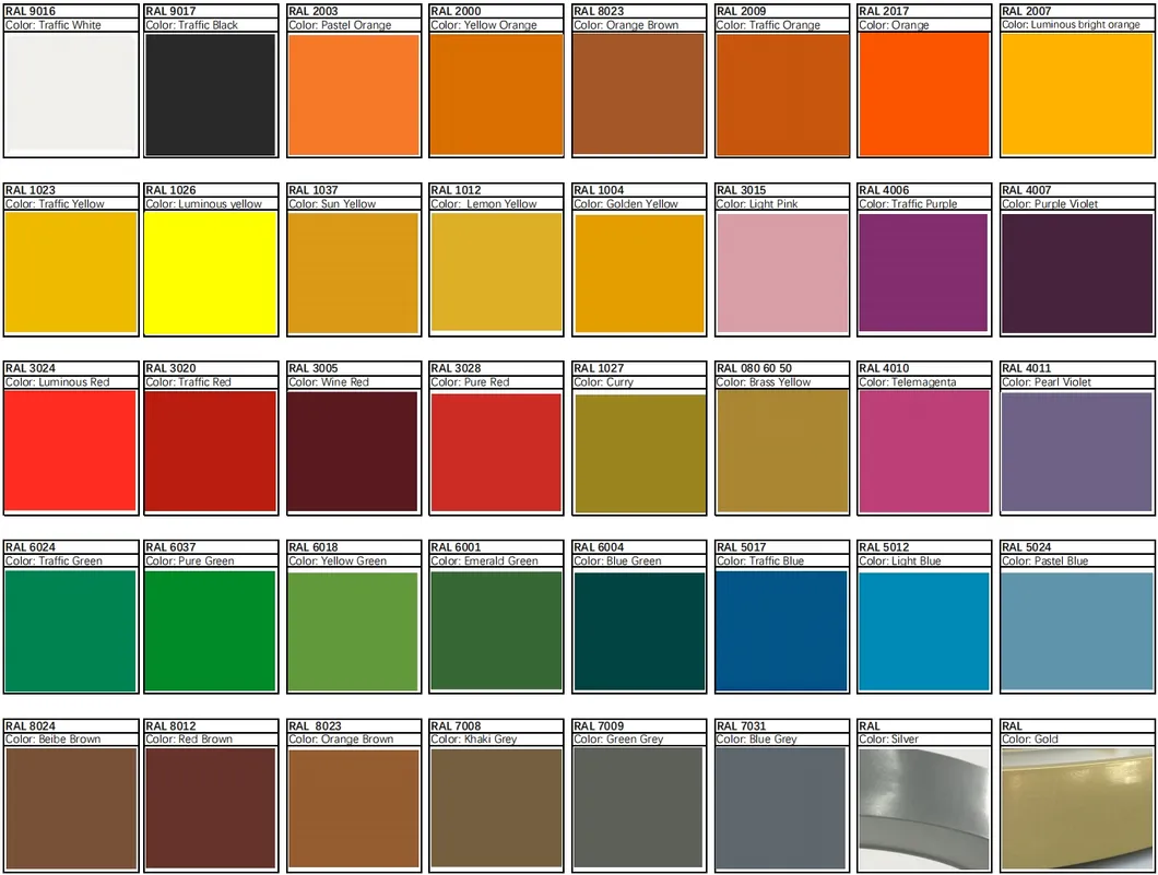 Finish Color Options