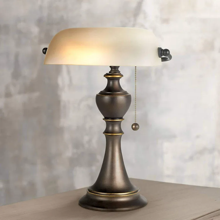M-1097 Banker Lamp Detail 6