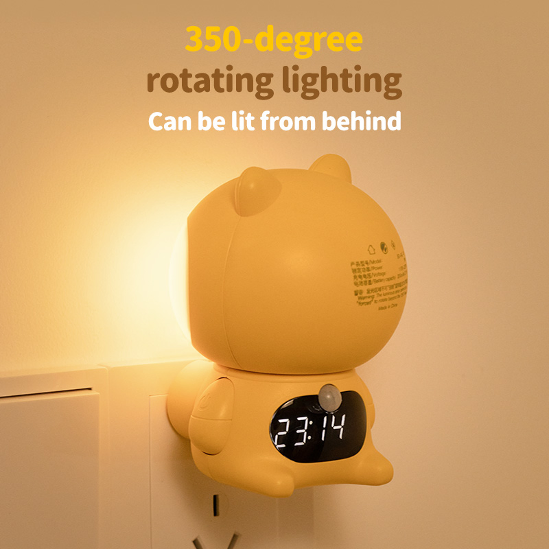 LED Plug in Night Light for Kids, Cute Dimmable Nursery Puppy Lamp with Smart Sensors and Remote Control, Xmas Birthday Gift for Kids Adult, Room Decor